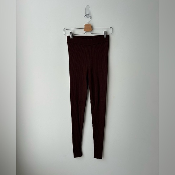 Brunette The Label Ribbed Legging French press color - Picture 2 of 9